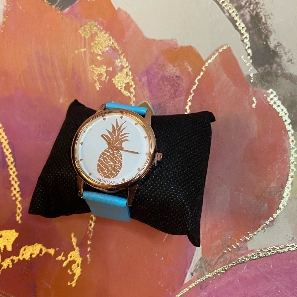 Paphitak straps Quartz watch , pineapple pattern - Picture 8 of 9